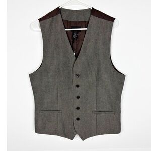 Madison Vest Men’s Size Medium Brown Cotton Lined